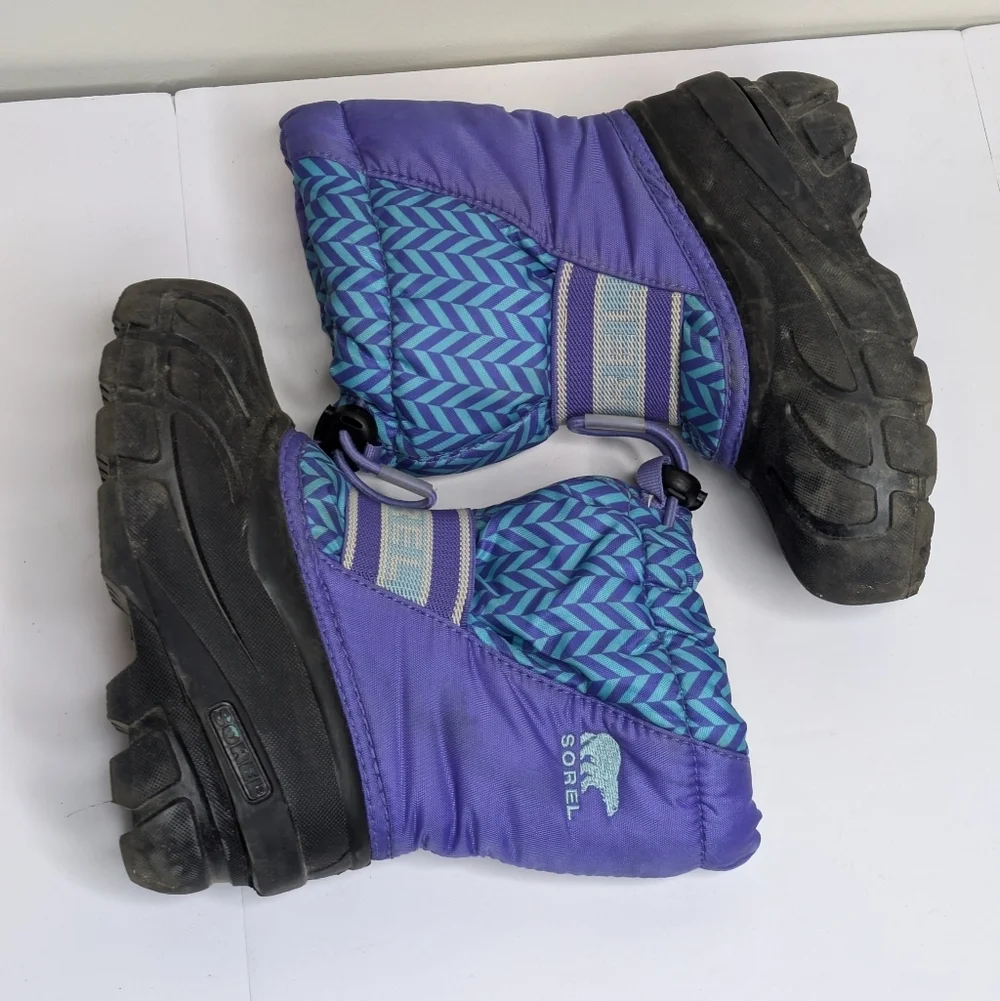 Sorel Purple Snow Winter Boot 10T
